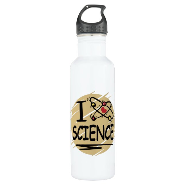 Garrafa I love Science (Frente)