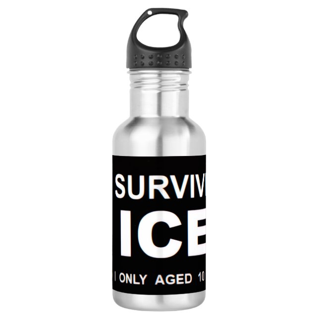 Garrafa I Survived ICE  (Frente)