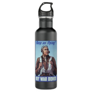 Garrafa Ícones da História Negra: Aviadores da 2ª Guerra M