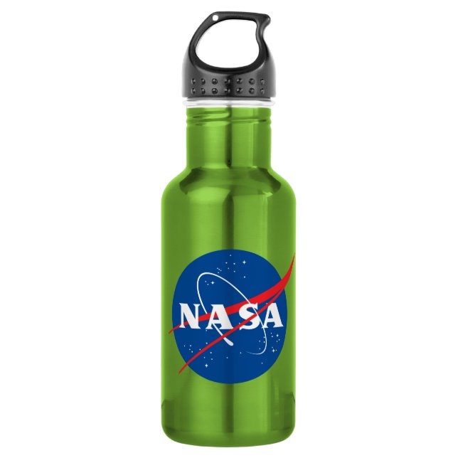 Garrafa Iconic NASA Borealis Green 18 oz (Frente)