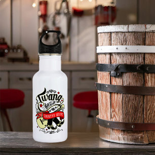 Garrafa ID464 vermelho/preto do Twang do país