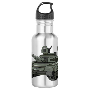 Garrafa Ilustração de desenho animado do Tanque
