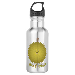 Garrafa Imagem de desenhos animados bonitos e felizes em D