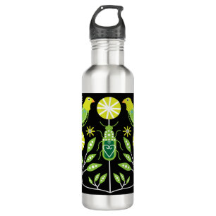 Garrafa Impressões de arte popular escandinavos   Decor Nó