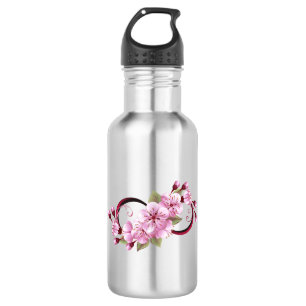 Garrafa Infinidade com Flores de Flor Sakura