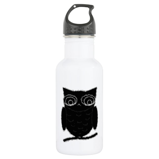Garrafa Inkblot Owl (Frente)