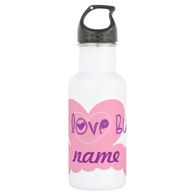 Garrafa Inseto do amor de Lil: personalize w/name (Frente)