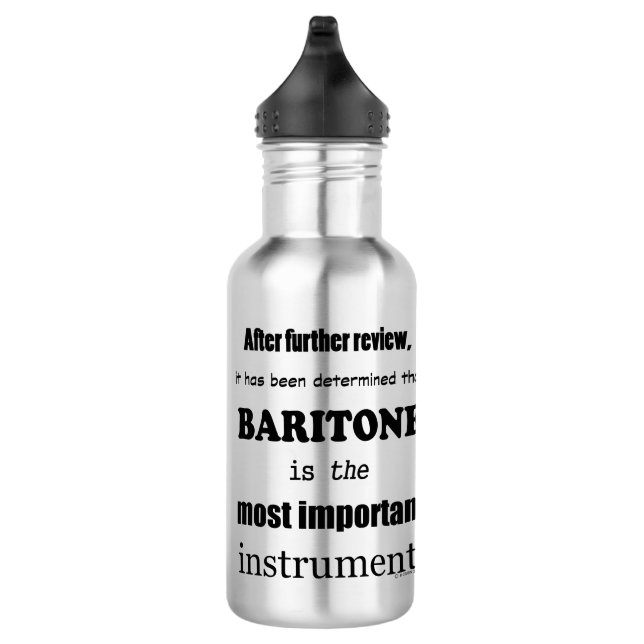 Garrafa Instrumento Mais Importante da Baritona (Direita)
