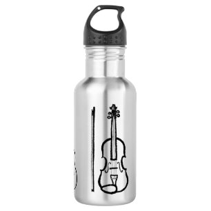 Garrafa instrumento musical personalizável