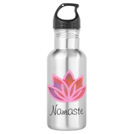 Garrafa Ioga multicolorido cor-de-rosa Waterbottle de