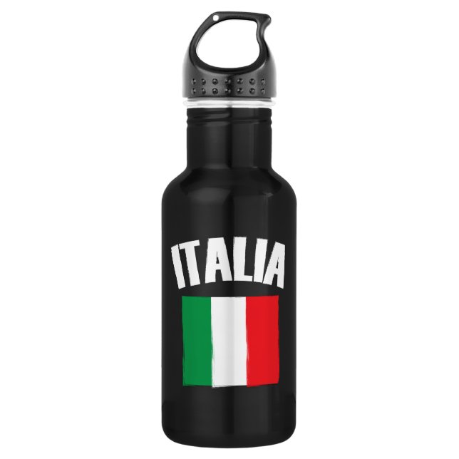 Garrafa Italia Flag Soccer Fan (Frente)