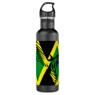 Garrafa Jamaica Flag com Hummingbird 02