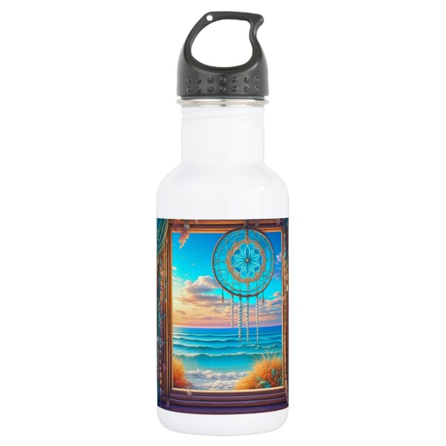 Garrafa Janela com Captador de Sol com Vista para o Oceano (Frente)