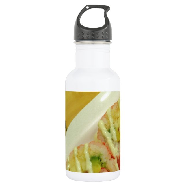 Garrafa Jantar de Sushi Peixe Arroz Dieta Saudável (Frente)