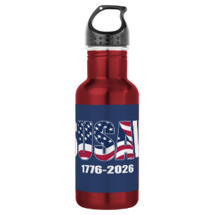 Garrafa Jes EUA ves 1776-2026