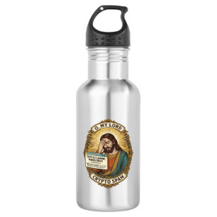 Garrafa Jesus Adicionou Spam Crypto Grupo de Chat Irritaçã