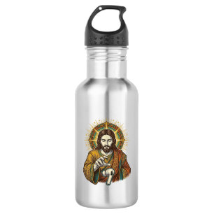 Garrafa Jesus Derrubou Fone de Ouvido Sem Fio Debaixo da M