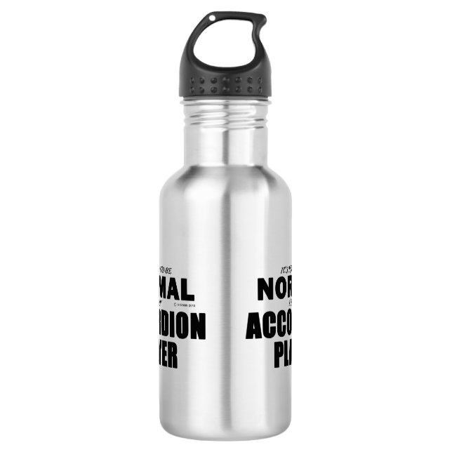 Garrafa Jogador Acordeão Normal (Frente)