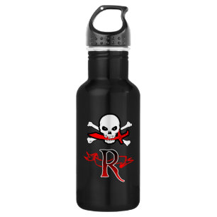 Garrafa Jolly Roger R Monograma Inicial