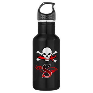 Garrafa Jolly Roger S Monograma Inicial