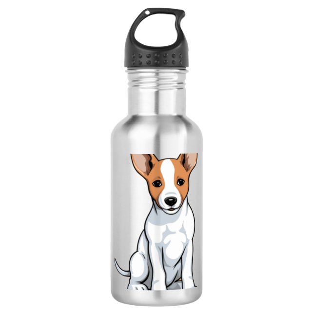 Garrafa Kawaii Basenji Puppy (Frente)