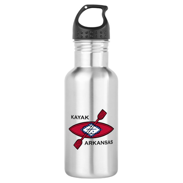 Garrafa Kayak Arkansas Flag (Frente)