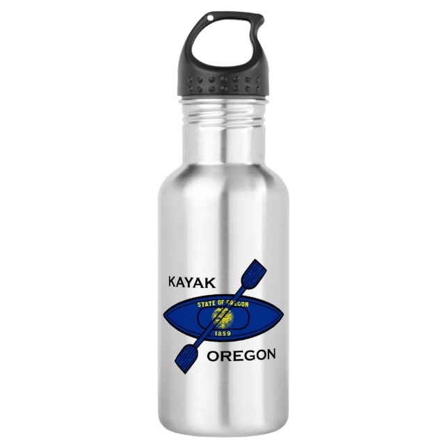 Garrafa Kayak Oregon Flag (Frente)