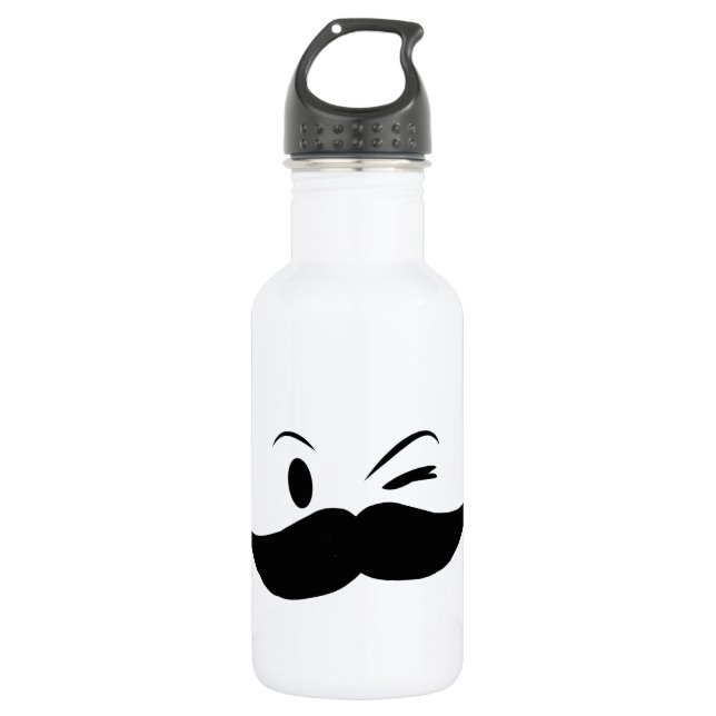 Garrafa Kinky Mustache (Frente)