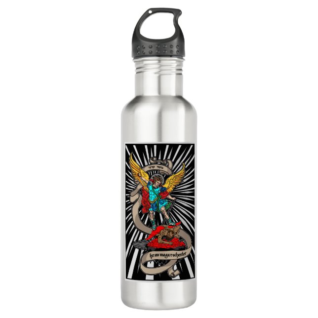 Garrafa Krav Mage Rochester Water Bottle (Frente)