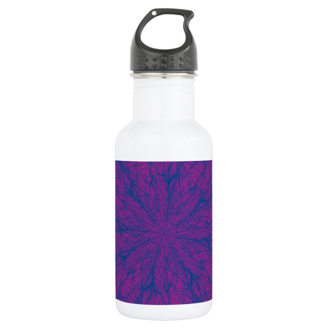 Garrafa Labirinto roxo (Frente)