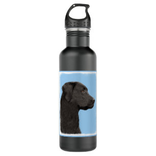 Garrafa Labrador Retriever Black Pintura Original