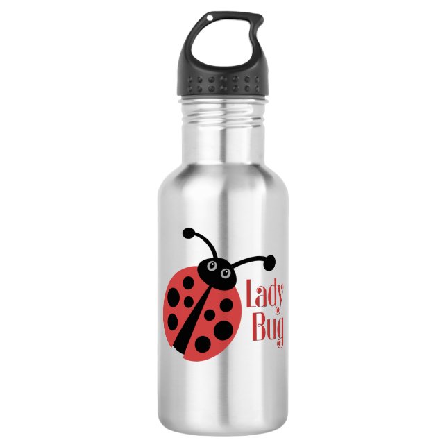 Garrafa Lady Bug Animal Print (Frente)