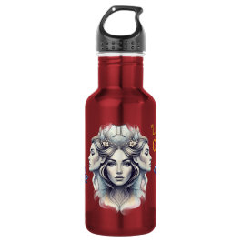 Garrafa Lady Gemini Reusable Zodiac Fitness Bottle 