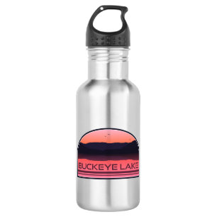 Garrafa Lago Buckeye Ohio Red Sunrise