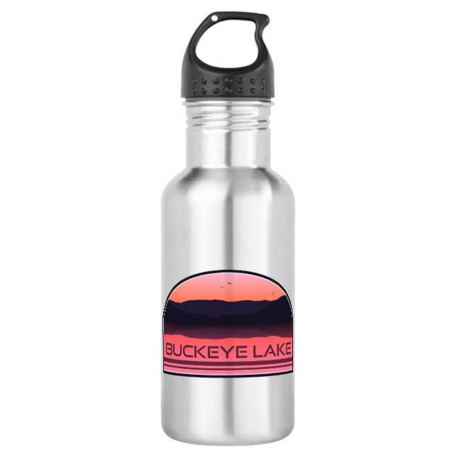 Garrafa Lago Buckeye Ohio Red Sunrise (Frente)