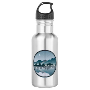 Garrafa Lago Louise Alberta Refletion