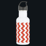 Garrafa Laranja e Zigzag Branco<br><div class="desc">Linhas alternadas de ziguezags laranja e branco formam esse padrão geométrico em negrito. O design branco e laranja escuro foi desenhado digitalmente do zero. Imagem de pixel 9000 x 6000 criada digitalmente. Copyright ©2013 Claire E. Skinner, Todos os direitos reservados. Para ver este design em outros itens, clique no link...</div>
