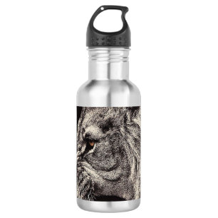 Garrafa Leão Masculino Zangado