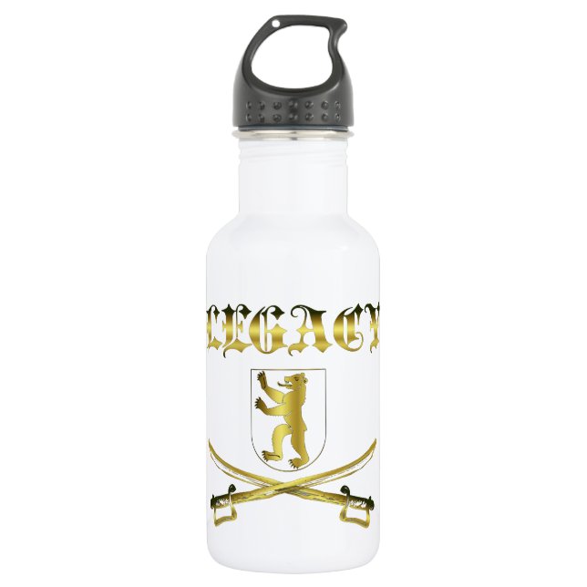 GARRAFA LEGADO EM OURO - LUXUOSO E DISTINTO (Frente)