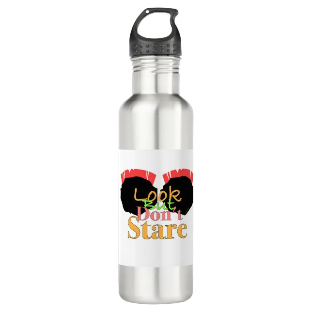 Garrafa LEGAL MENSAGEM, mas não olhe (Frente)