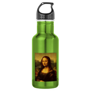 Garrafa Leonardo Da Vinci Mona Lisa Pintura De Arte Bela