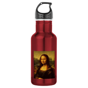 Garrafa Leonardo Da Vinci Mona Lisa Pintura De Arte Bela