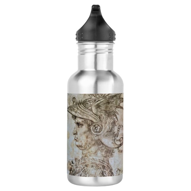 Garrafa Leonardo's Helmeted Warrior (Direita)