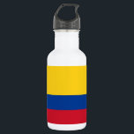 Garrafa Liberdade da Bandeira da Colômbia<br><div class="desc">Adicione um toque de orgulho colombiano à sua rotina de hidratação com a nossa garrafa de Liberty exclusiva com a bandeira da Colômbia! Criada com muita atenção aos detalhes, esta garrafa Liberdade é mais do que um mero item funcional; é uma celebração da cultura vibrante da Colômbia e do orgulho...</div>