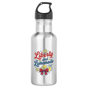 Garrafa Liberdade e Limonada Camisa Patriótica de Limão Ve
