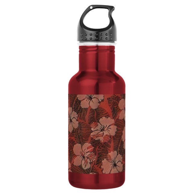 Garrafa Liberty padrão Vermelho Havaiano (Frente)