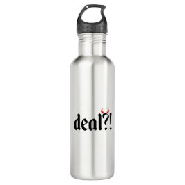 Garrafa Lidar com o diabo