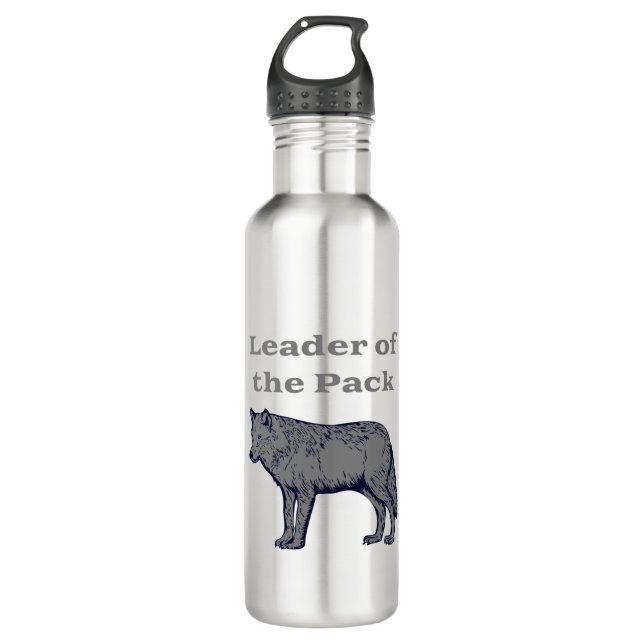 Garrafa Líder do Lobo de Pack (Frente)