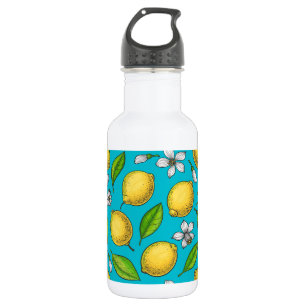 Garrafa Limões em azul