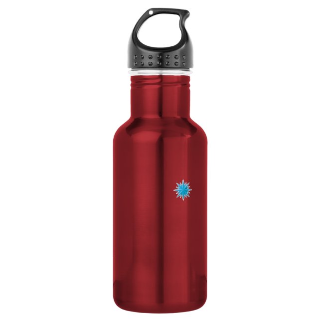 Garrafa Linha Estrela Morávia - Azul Claro (Frente)